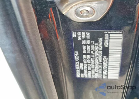 2022 Porsche Cayenne z USA, uszkodzony, nr VIN WP1AA2AY0NDA03089